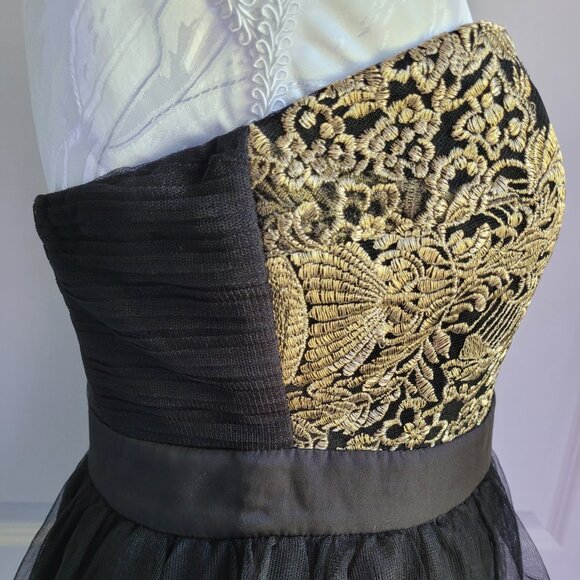 Minuet strapless mini dress size M - Picture 6 of 14